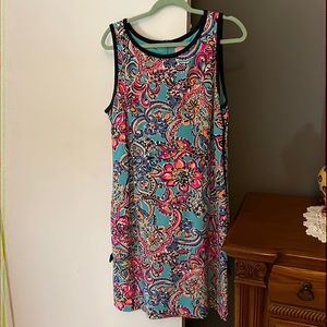 Lillie floral sleeveless dress. Beautiful colors in great condition